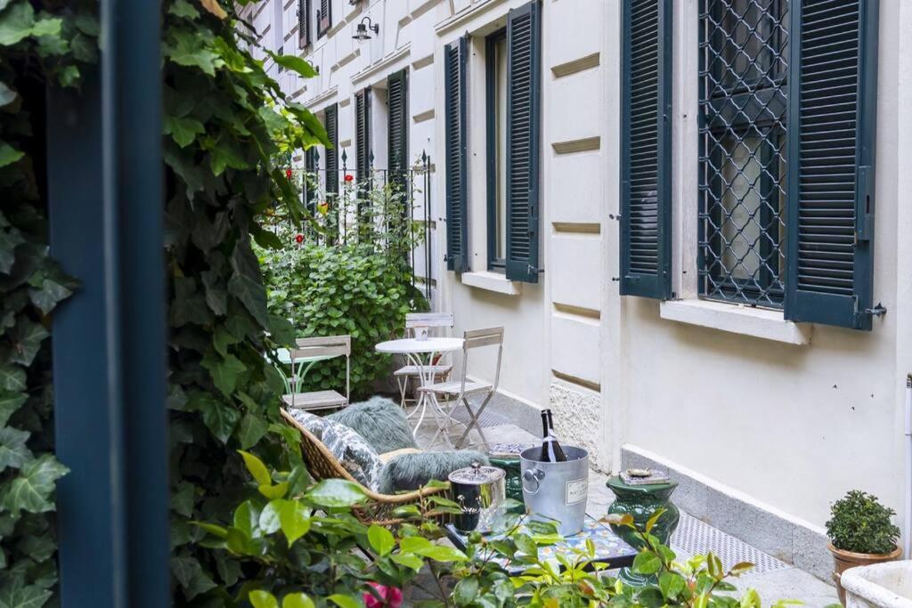 Luxury Bohemian Suite With Private Garden In Milano Eksteriør bilde