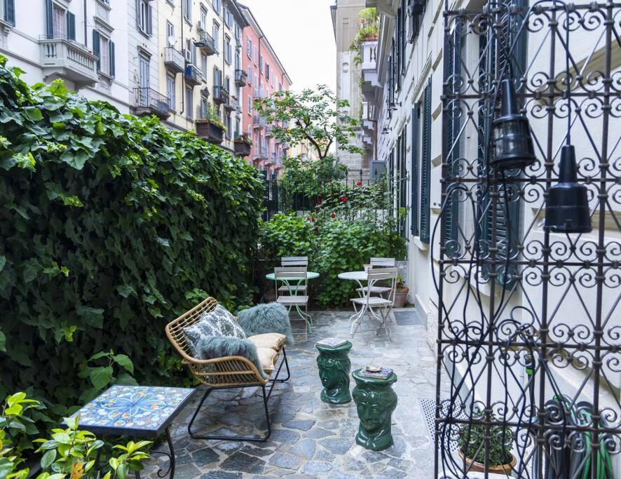 Luxury Bohemian Suite With Private Garden In Milano Eksteriør bilde