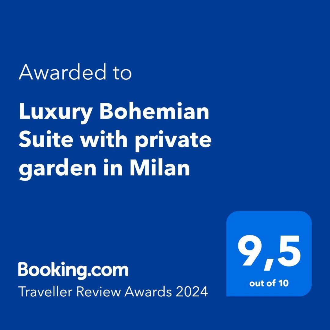 Luxury Bohemian Suite With Private Garden In Milano Eksteriør bilde