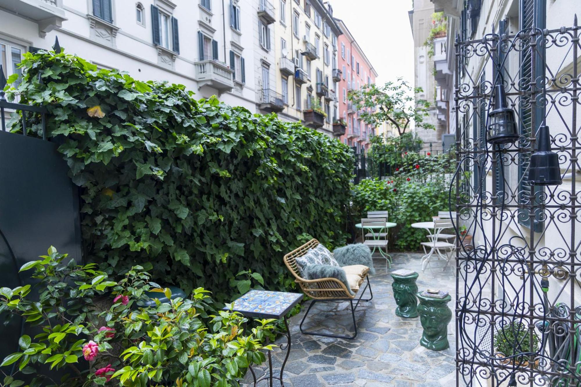 Luxury Bohemian Suite With Private Garden In Milano Eksteriør bilde